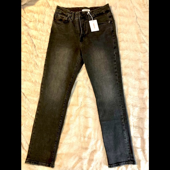 Good American Denim - New with Tags - Good American - Good Petite - straight leg - Size 6/28